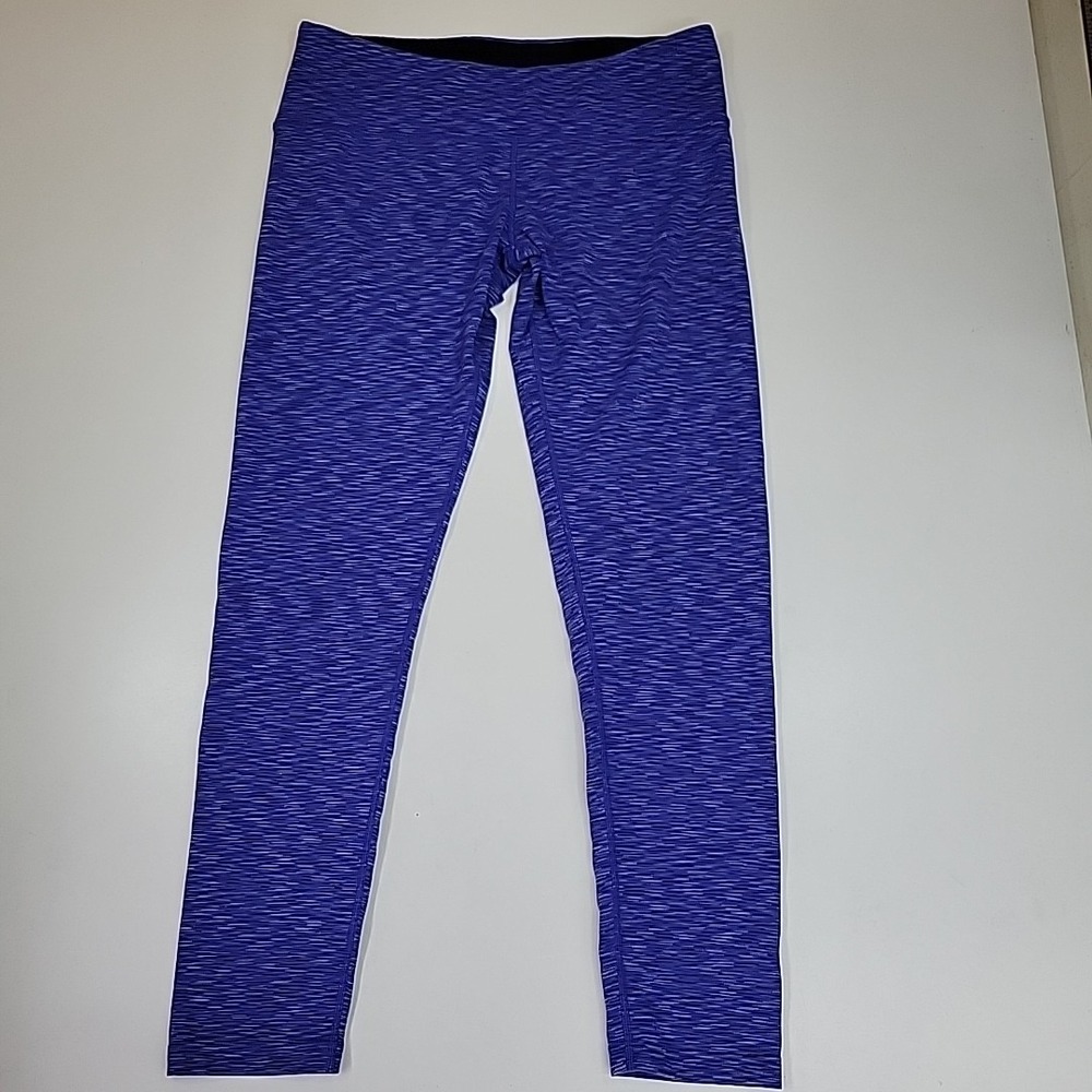 Tuff Athletics Women's Cobalt Blue Leggings Sz M Stretch Activewear Yoga Pants